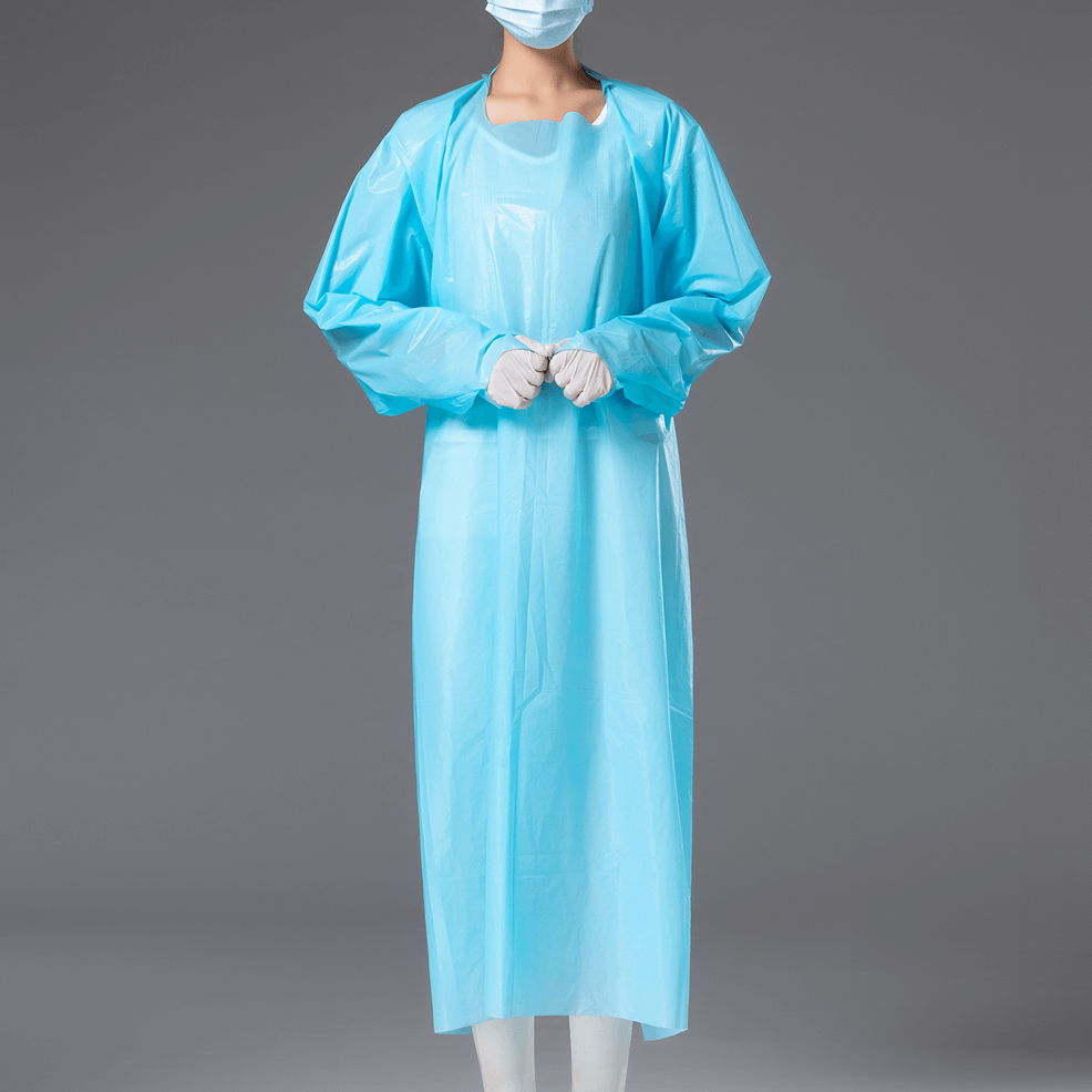 Level 1 - Large Medical Gown - Blue - Pack of 20